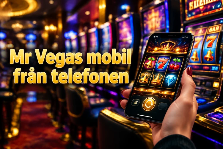 Mr Vegas mobil från telefonen