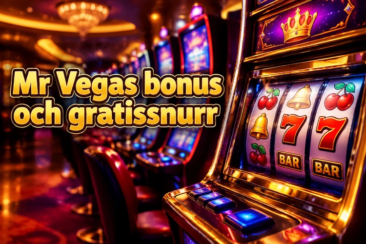 Mr Vegas bonus och gratissnurr