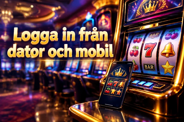 Logga in från dator och mobil