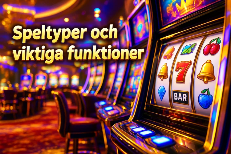 Speltyper och viktiga funktioner